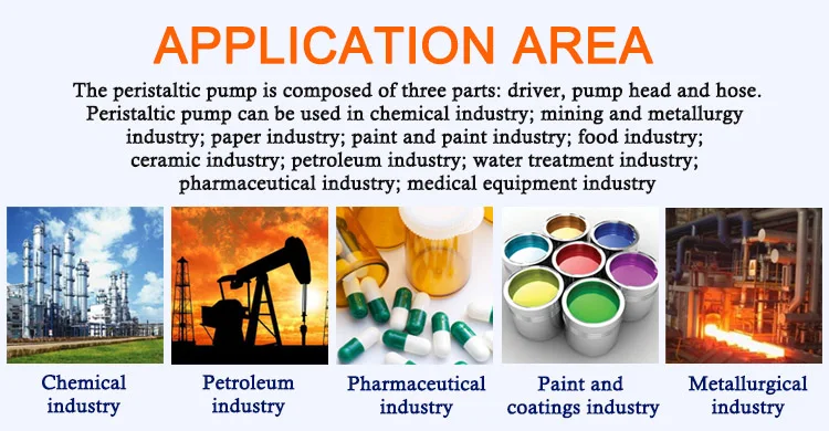 peristaltic pump application area