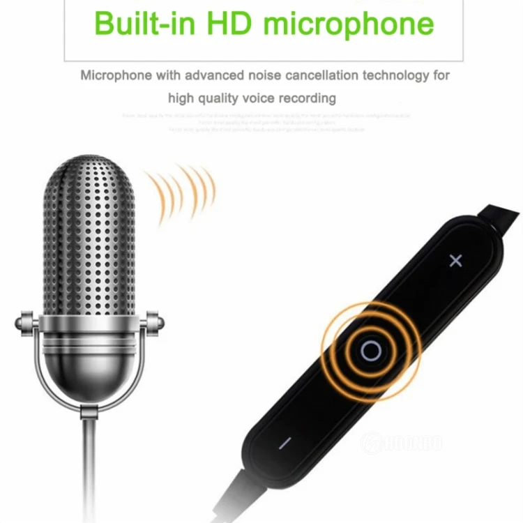 S6 Sport Neckband Wireless Headphone Bluetooth Earphone Headphone For iPhone 7 8 X with Microphone call volume control Headphone