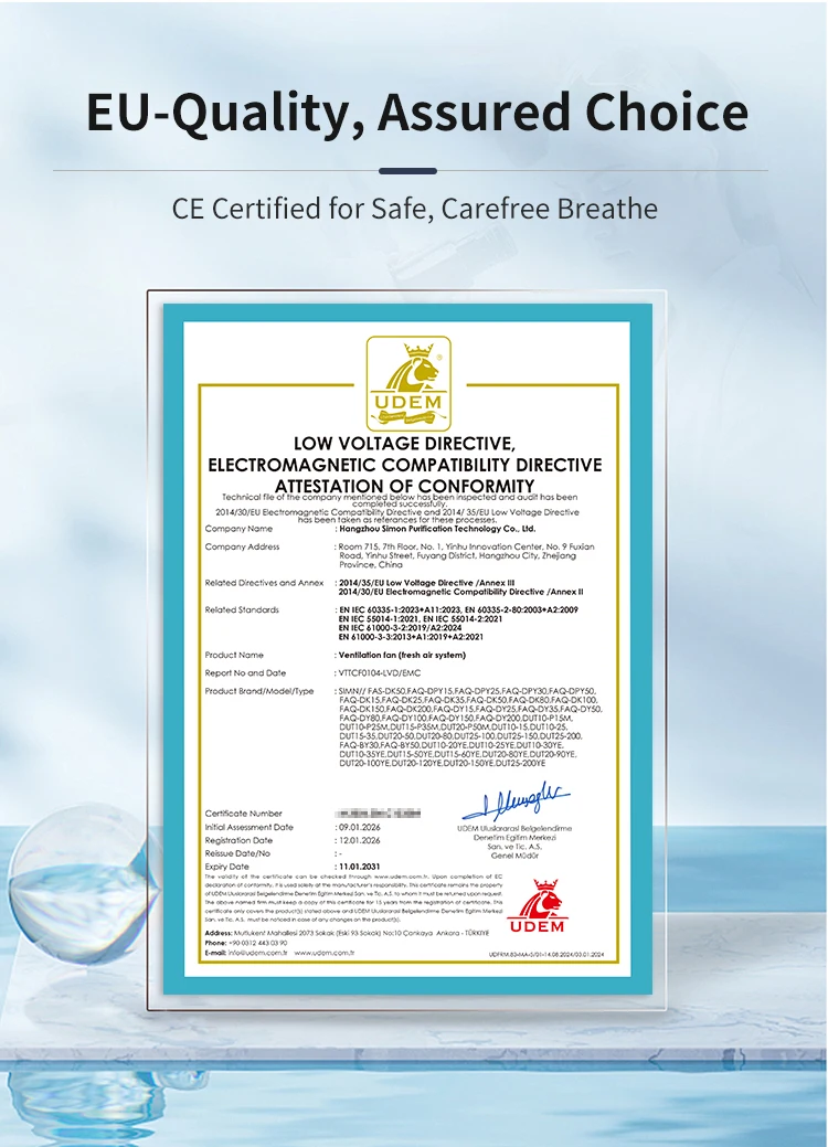 Air Purifier, ERV, HEPA - detail 22