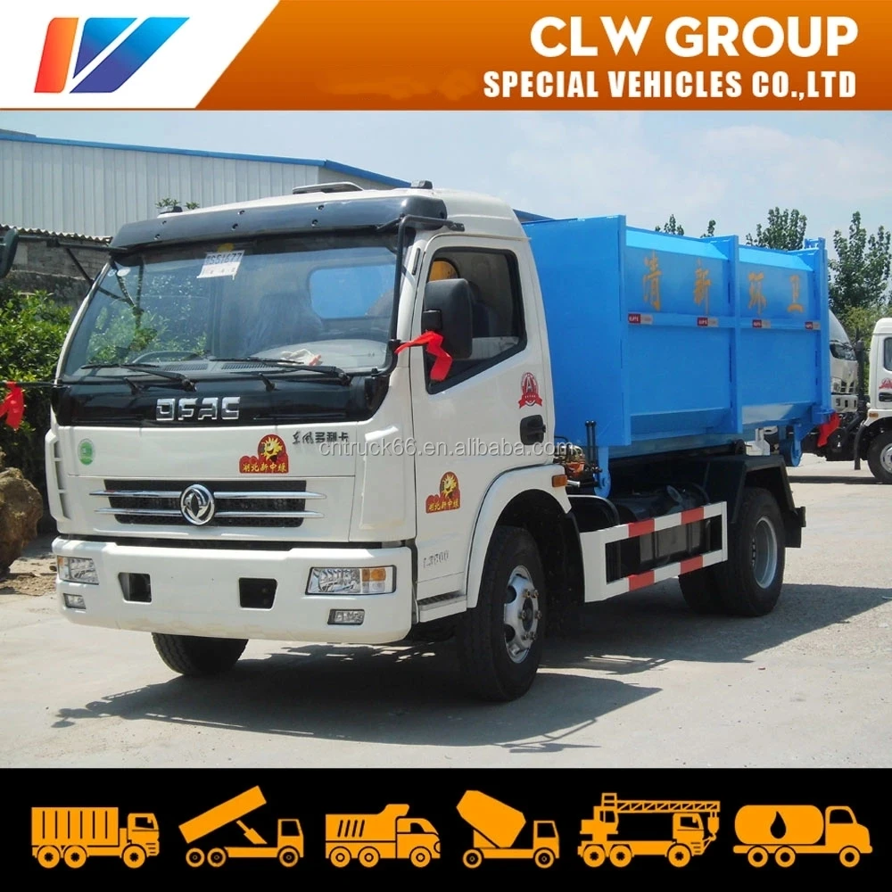 Hook Lift Garbage Bin Truck