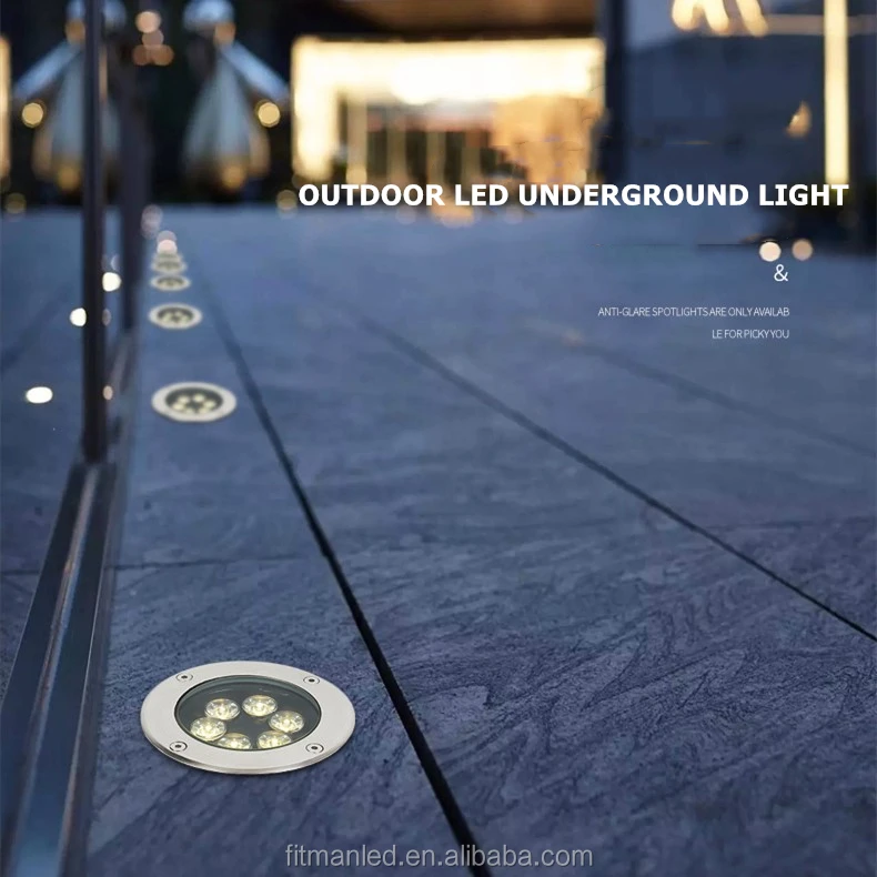 Waterproof Inground Uplight Landscape Light - IP67 LED