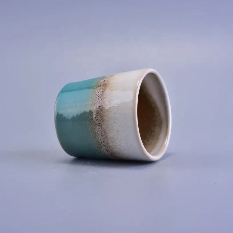 200ml Antique ceramic scented candle jars wholesales