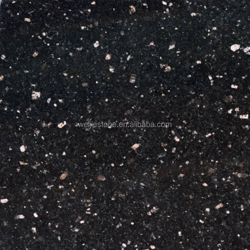 Indian Black Galaxy Big Star Granite 60x60cm Floor Wall Tile