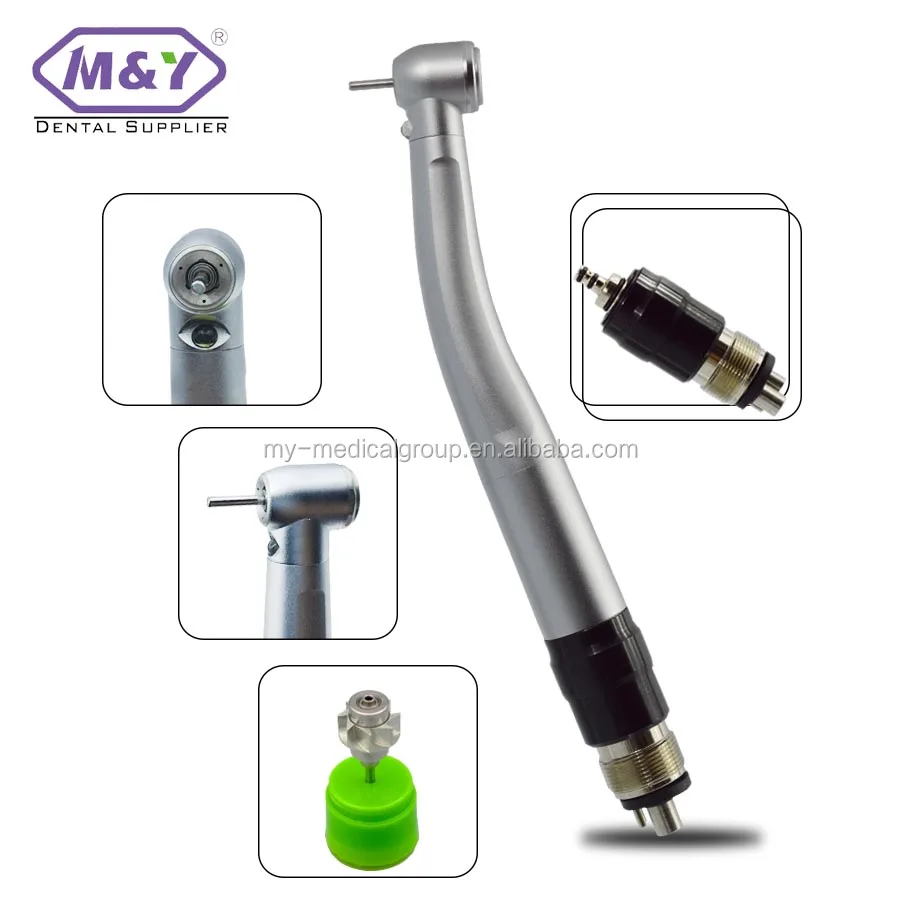Dental High Speed Handpiece For Sirona T3 With Led Dental Torque Head