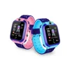 2019 Hot sale Blue and Pink IPX7 Waterproof Smart Watch Anak Model Q12 Locator For Kids Watch