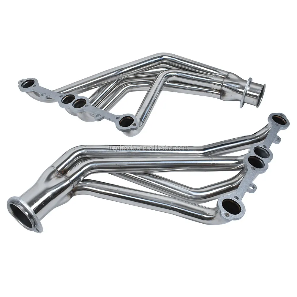 不锈钢长管赛车排气歧管headerfor chevy sbc v8 77-84