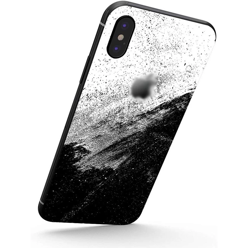 乙烯基皮肤贴纸包装为智能 ios 手机后盖 - buy 案例为无气,无气贴纸