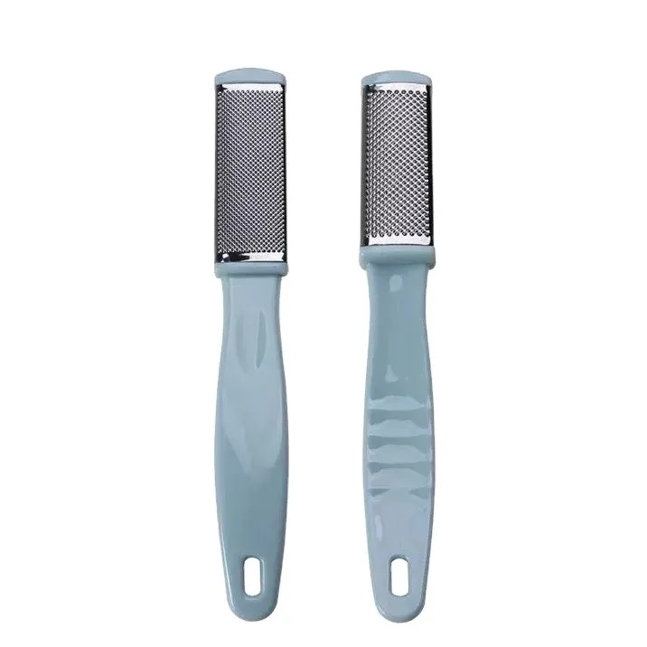 product factory direct price foot file stainless steel pedicure tool plastic foot file-1