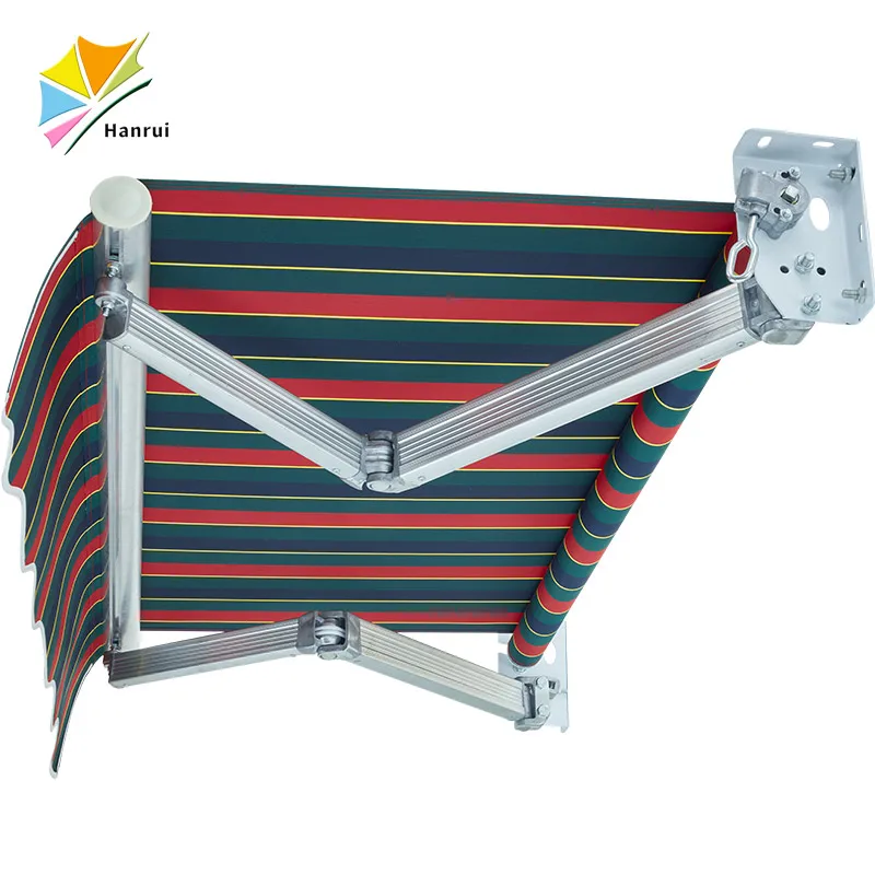 Manual/auto Awning Telescopic Retractable Canopy Tent Folding Awning Sun Shade Canopy With