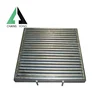 Angle sided grates