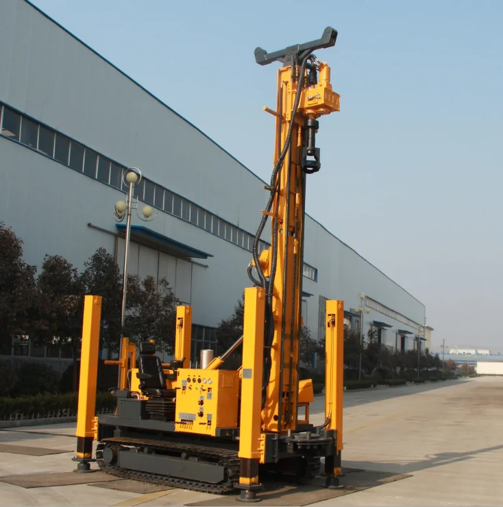 120m deep water well hydraulic down the hole drilling rig