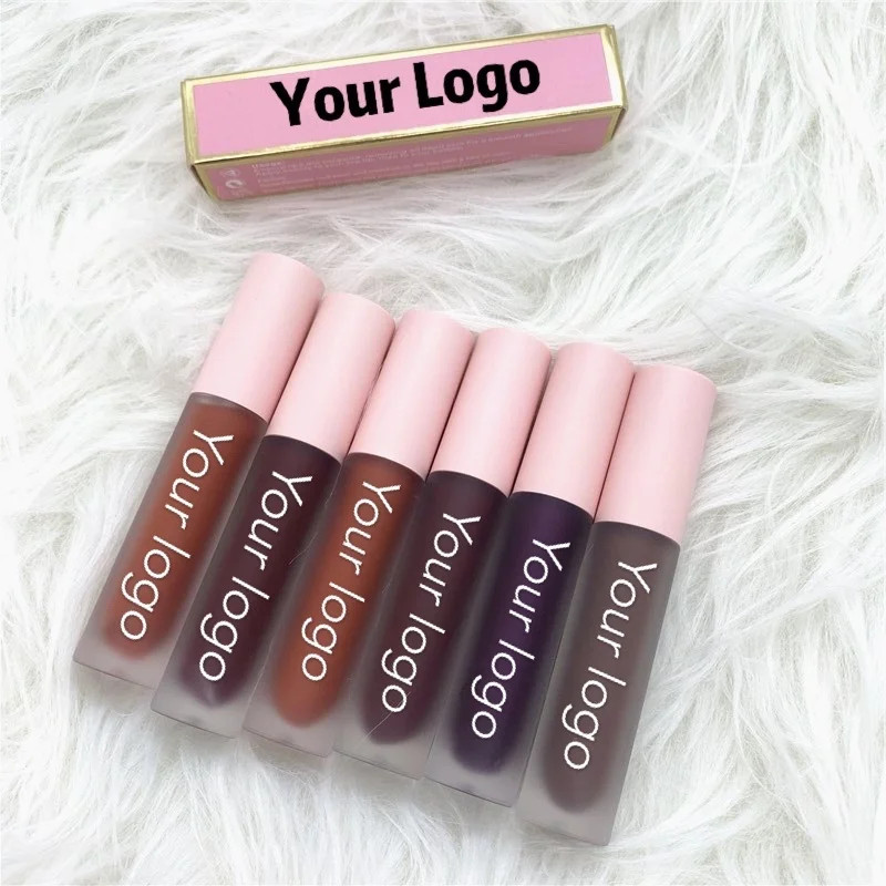 

OEM Logo 17 Colors Liquid Metal Lipstick Wholesale Lipgloss Custom Logo Vendor Private Label Lip Gloss, Multicolor