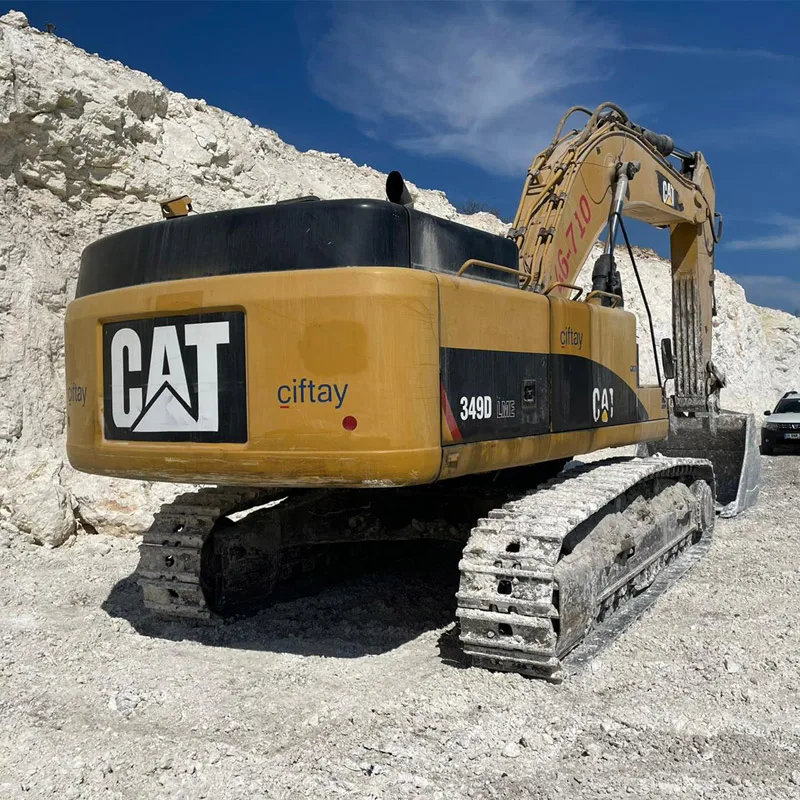 Second Hand Hydraulic Crawler Excavators 49 Ton Used Cat 349d High ...