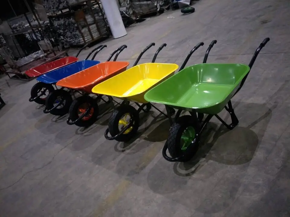 Sri Lanka Wheelbarrow Construction Wheelbarrow WB3800 With Solid Wheel