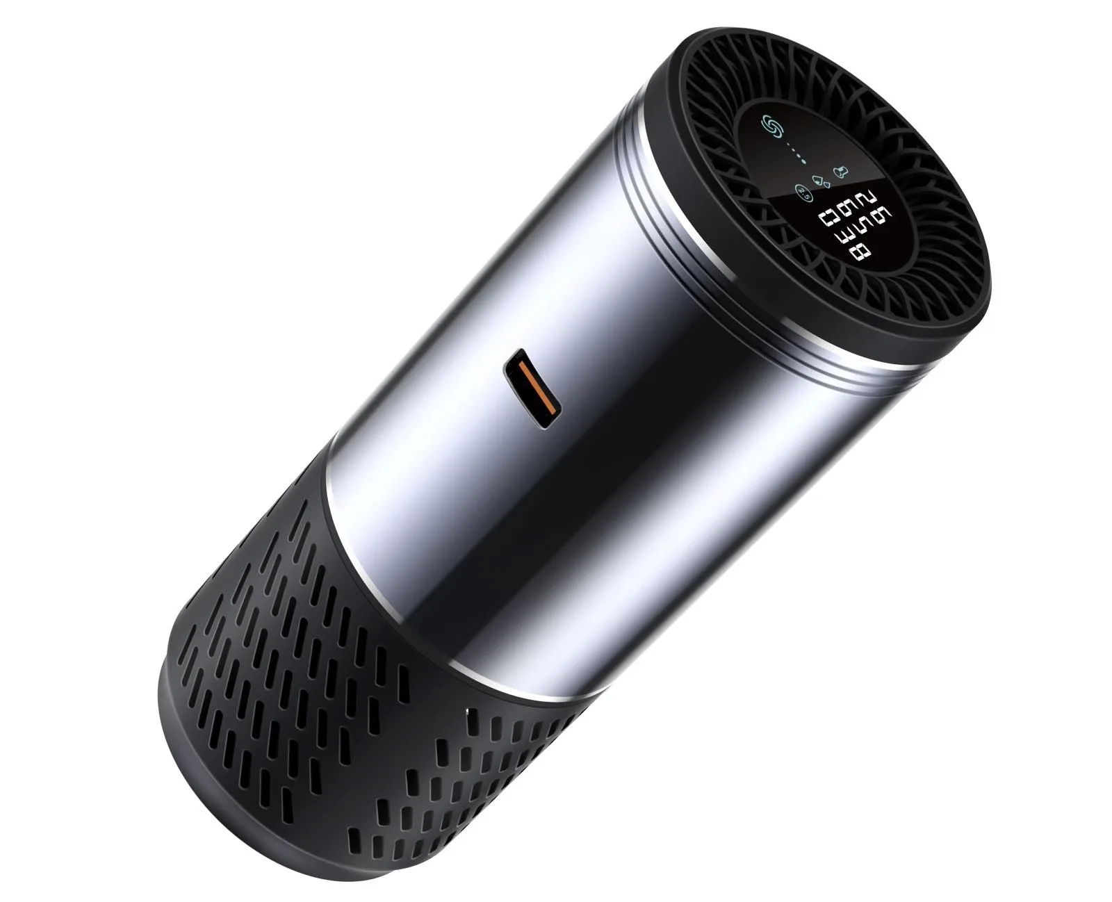 multifunction new product metal car air purifier with digital