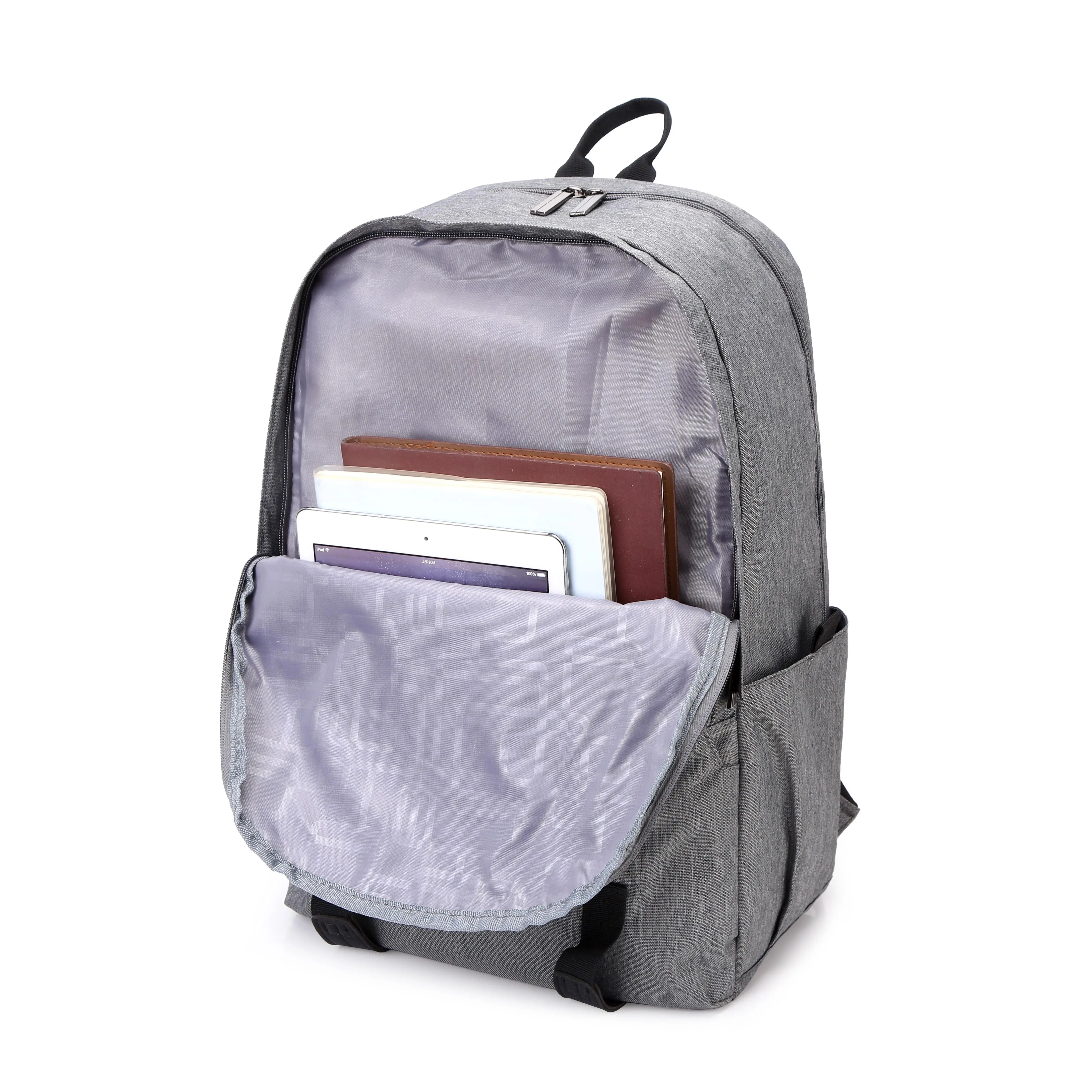 休闲旅行背包涤纶旅行运动包初中学生书包背包