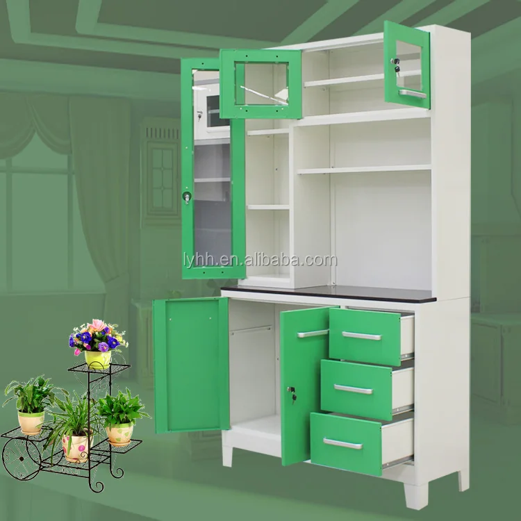 Metal Furniture Kd Structure Kitchen Cabinet Roller Shutter