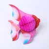 partysu colourful paper silhouette goldfish paper flowers handwork artware lantern