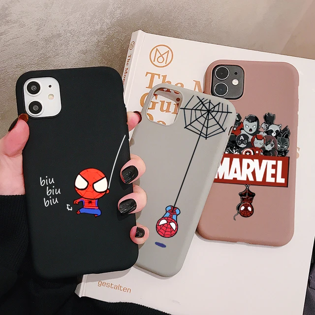 Spiderman Phone Case Tom Holland Phone Case For iPhone 12 Pro Max 11 Pro Max Xs Xr X 8 7 6 6s Plus Fundas