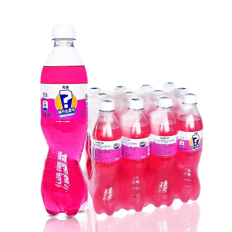 China Drinks New Flavor 500msoft Carbonated Drinks Soda Water Aerated Sparkling Water Soft