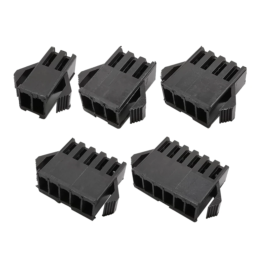 NEW 100sets JST 4 Way 4Pin SM 2.5mm Battery Connector Plug