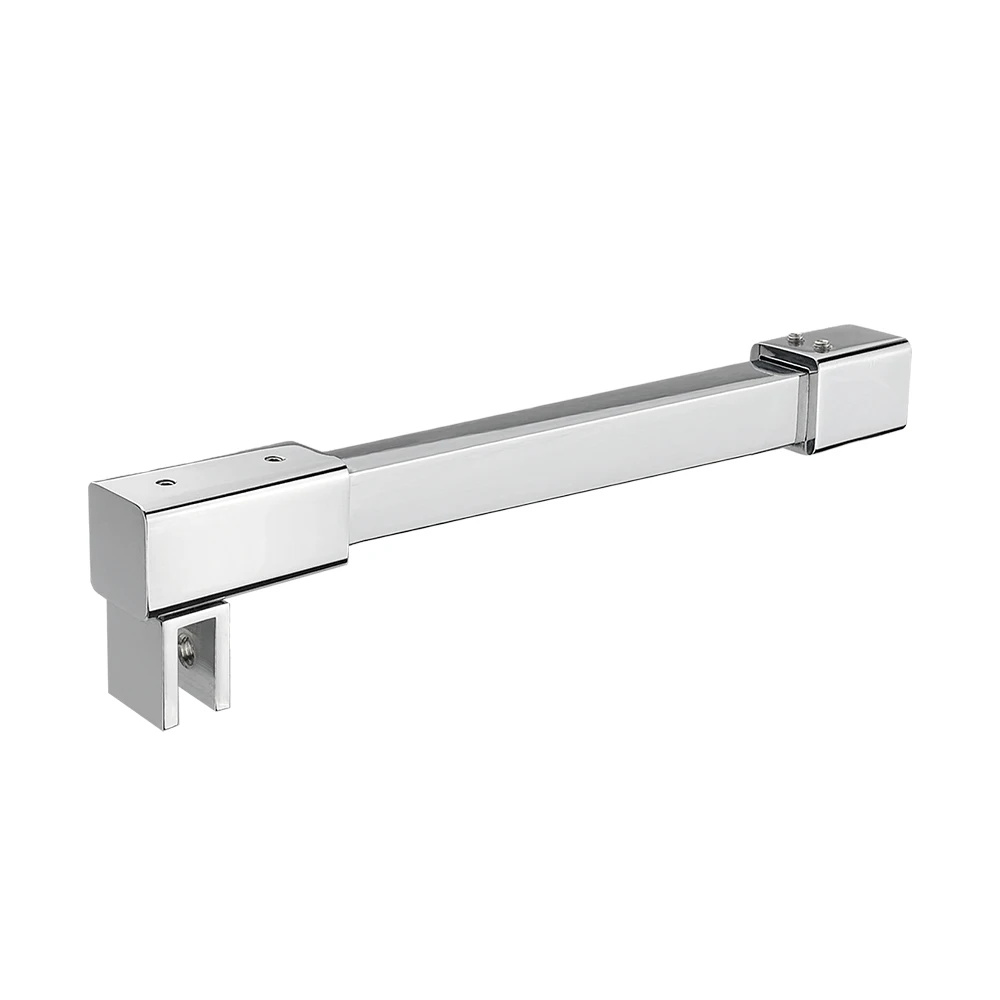 0 Degree Brass Square Wall To Glass Fixed Panel Stabilizer Rob