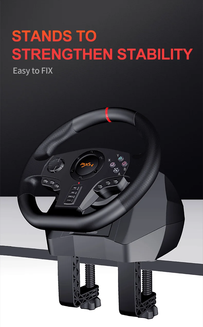 Pxn V900 Race Gaming Simulator,Racing Steering Wheel With Big Size