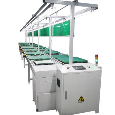 Automatic PLC Control High Output Double Speed Chain Conveyor TV Assembly Line Conveyor line for television