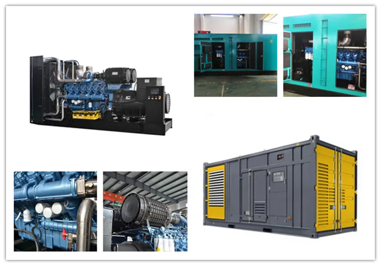 Weichai Baudouin Shipping Container Generator Kw 1800 2250 Kva Dizel
