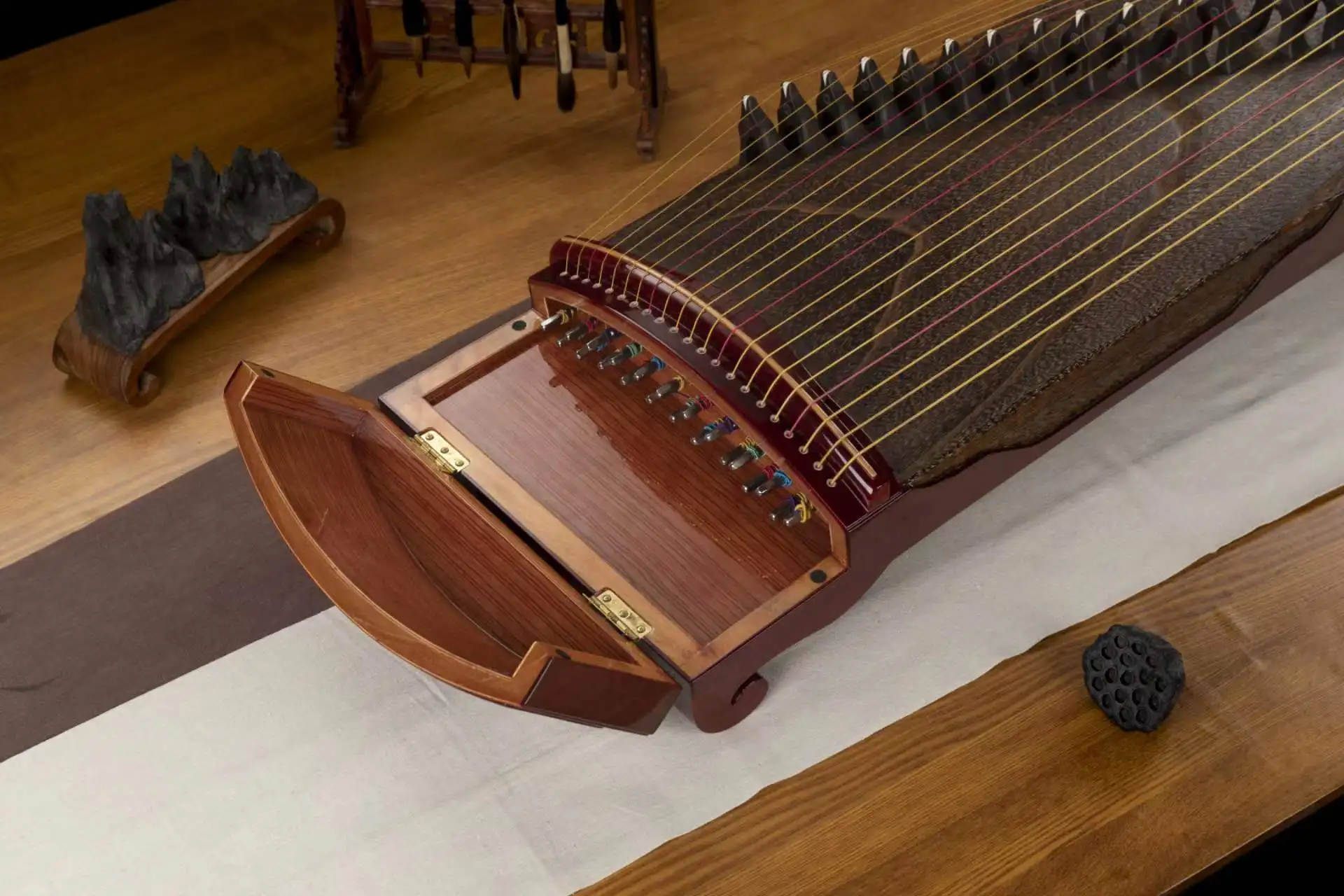 Chinese Zither Traditional Folk Instrument 21string Guzheng Buy