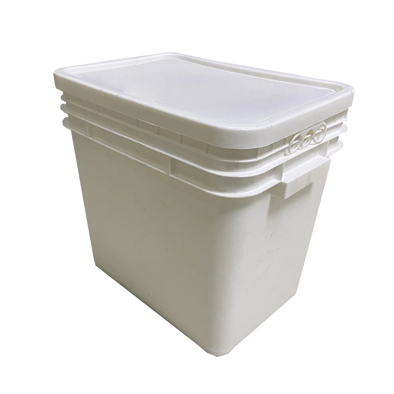 25l Square Plastic Bucket With Lids Plastic Flower Buckets Custom Food
