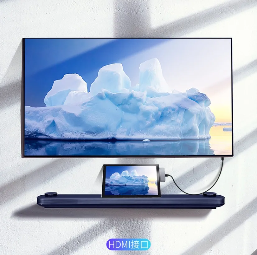 Usb Type C Hub Jack Audio Usb 3.0 Hdtv Adapter For Microsoft Surface Go