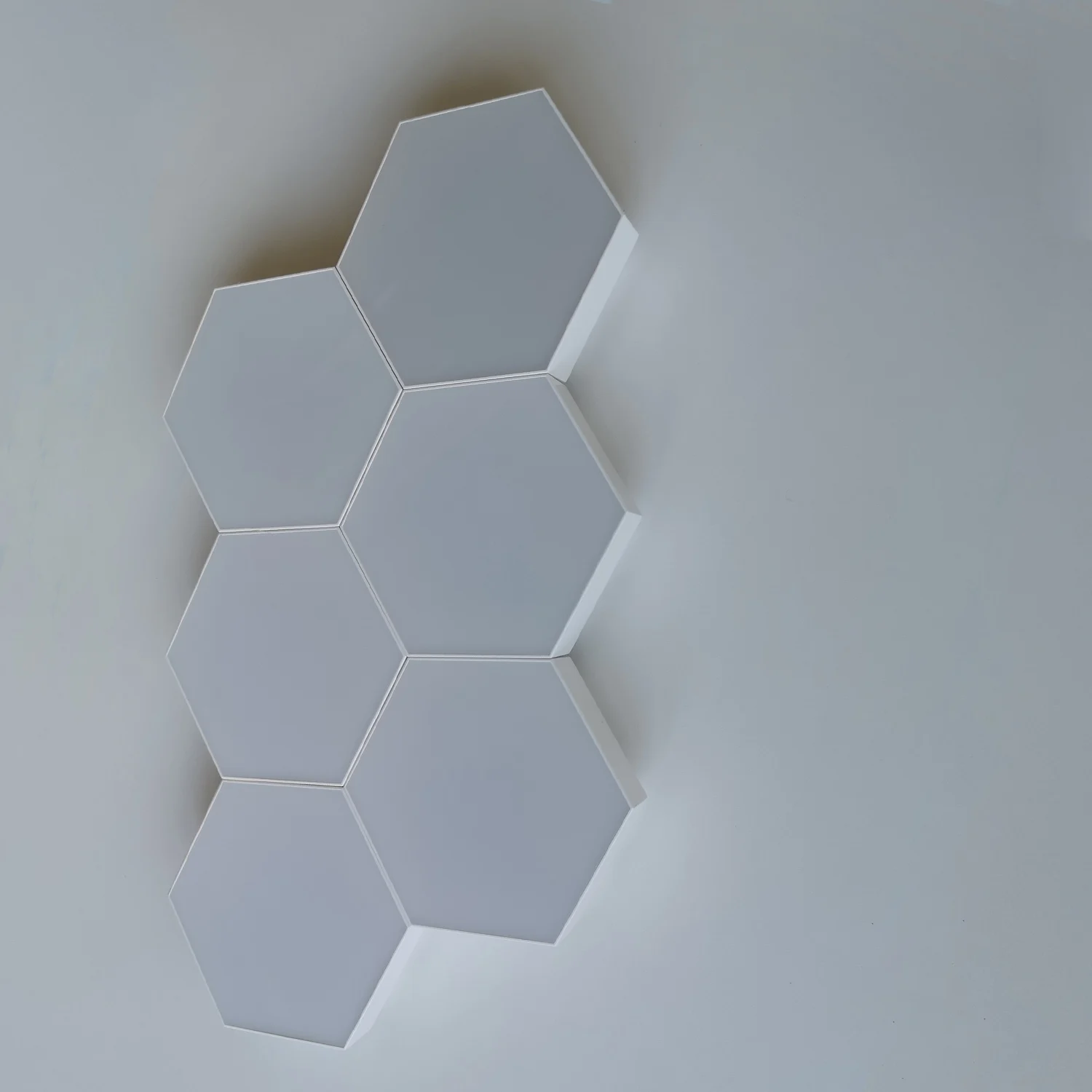 Remote Controlled Touch Hexagonal Wall Lamp Modular Lights Creative