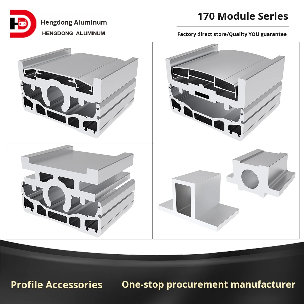 170 Wide Linear Module Slide Table Semi-Enclosed Fully Enclosed 6000 Series Aluminum Alloy High Quality 170 Module supplier