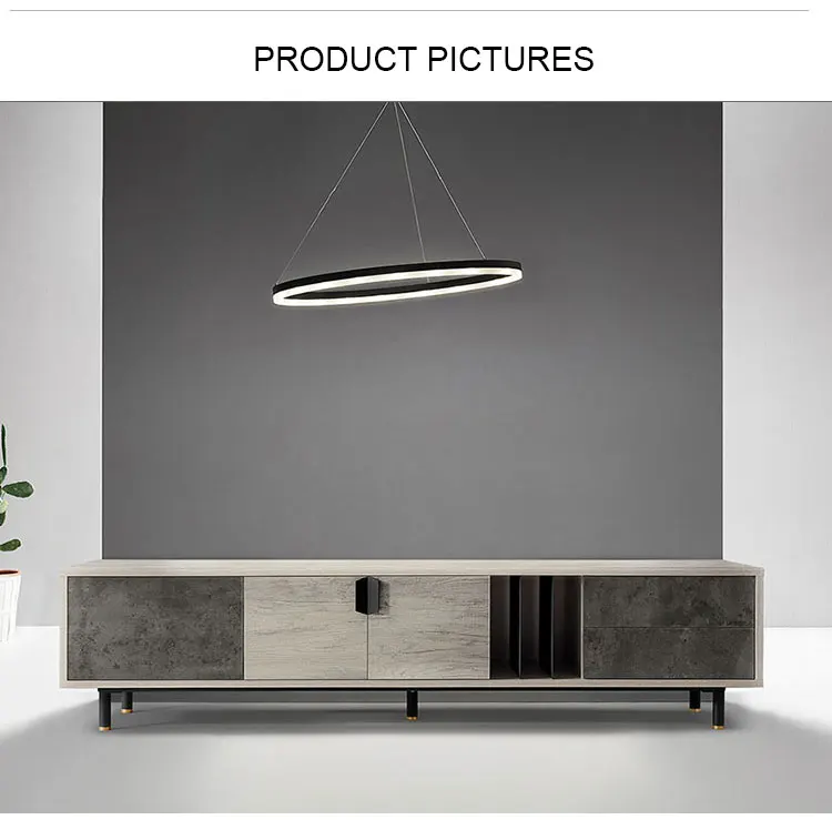 Modern Simple Light Luxury Living Room Wooden Home Furniture TV Cabinet Modern