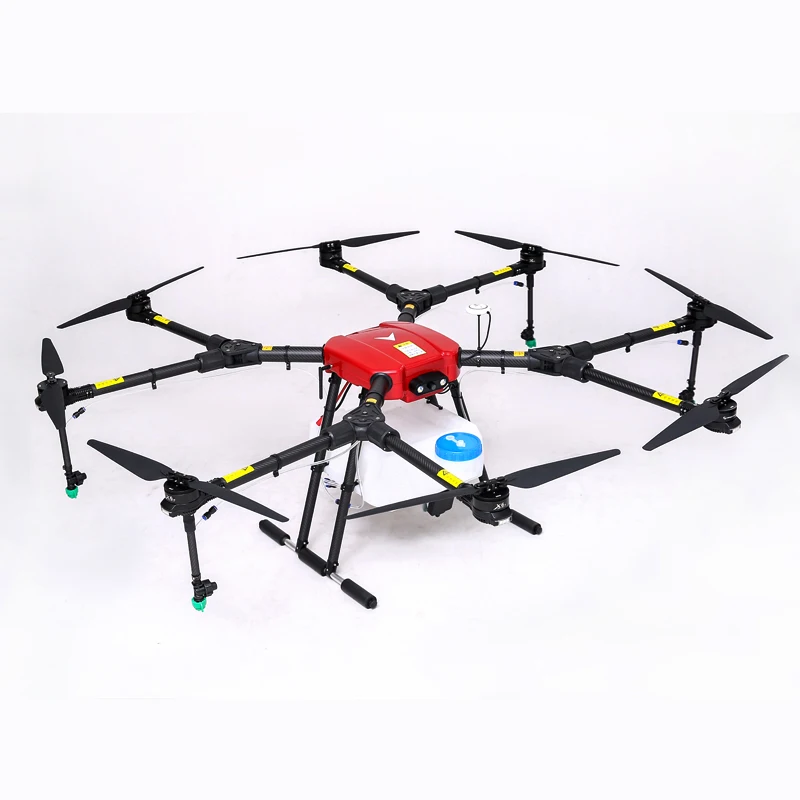 Hot sell 16L 16KG crop spraying drone frame Spraying UAV Frame Agriculture Drone Frame AGR sprayer with Hobby wing X6 Power details