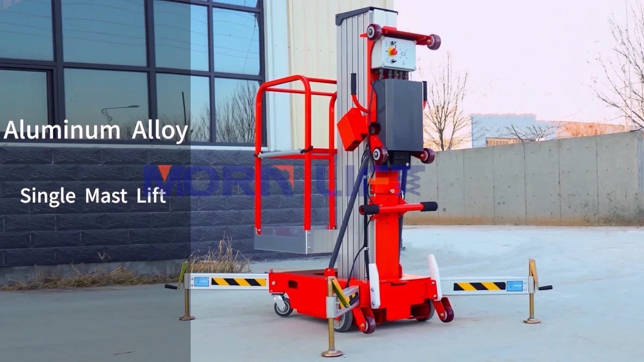318m Vertical Electric Hydraulic Single Person Lift Aerial Mobile One