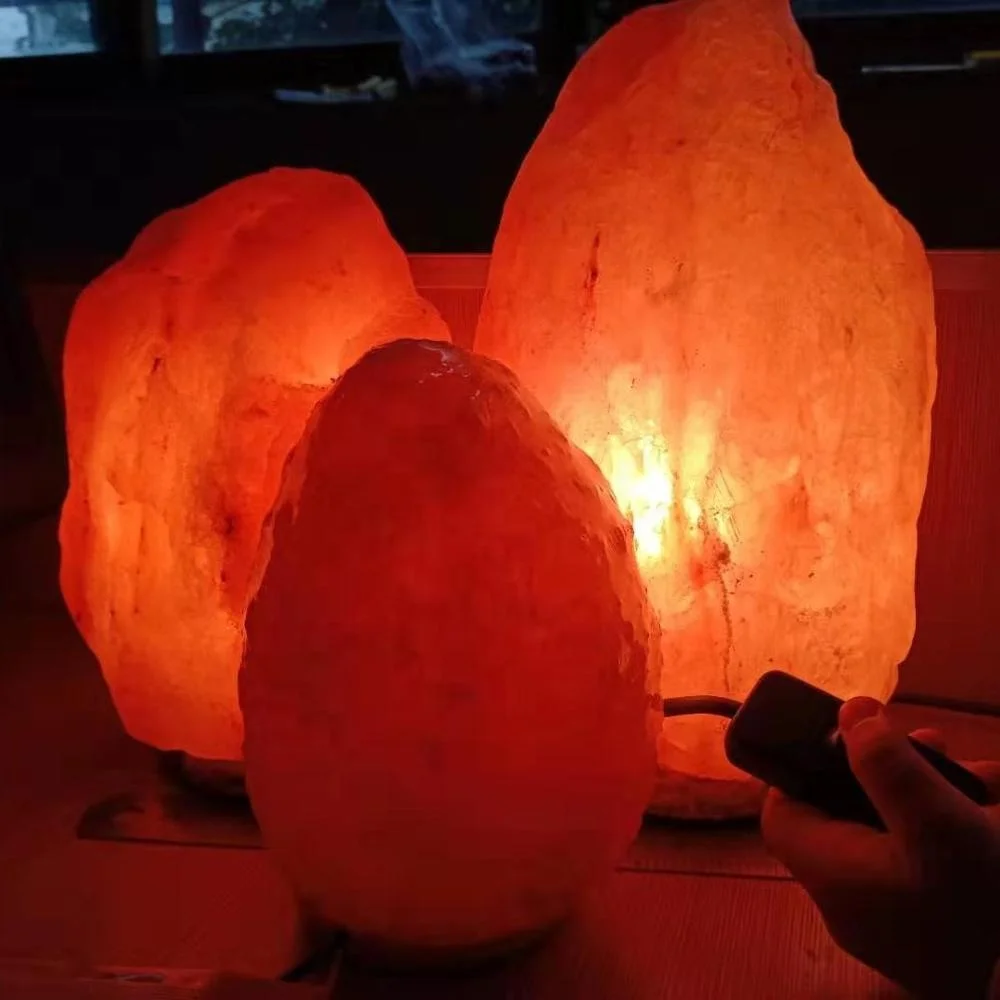 2020 new natural himalayan crystal pink rock 1-5KG  salt lamp