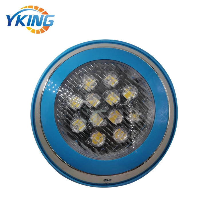 Factory Supplier Small Size 304SS 12W DC24V IP68 Waterproof RGB led par 56 swimming pool white light