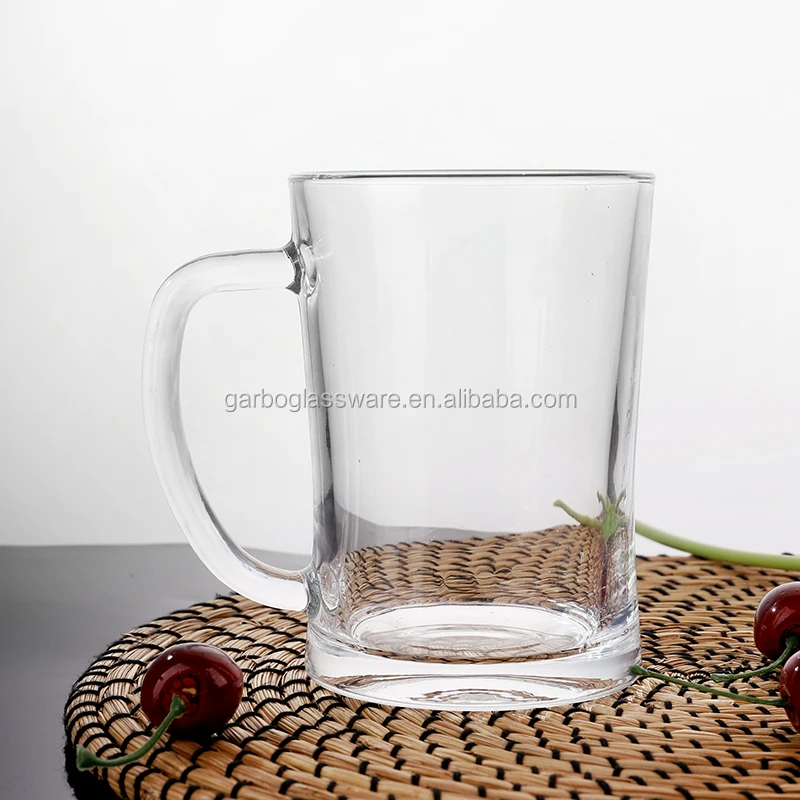 Hot Sale Bar 630ml Clear Beer Glass Mug Wholesale Transparent Custom