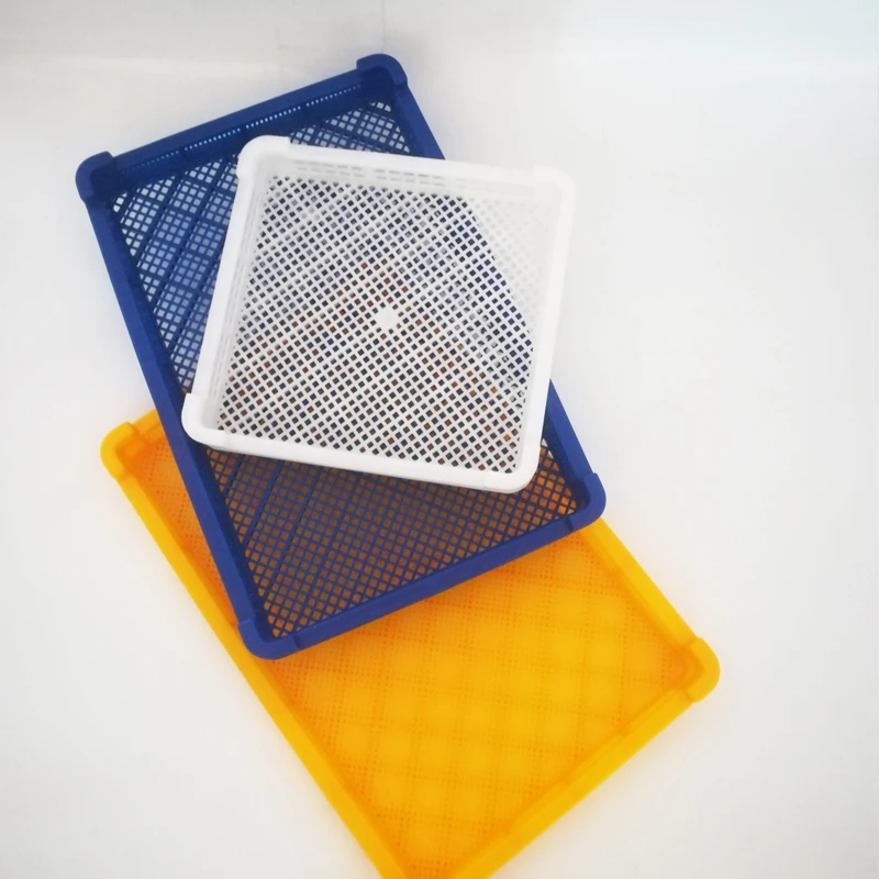Food Grade Stackable Plastic Drying Trays,Also Used For The Freezing Of