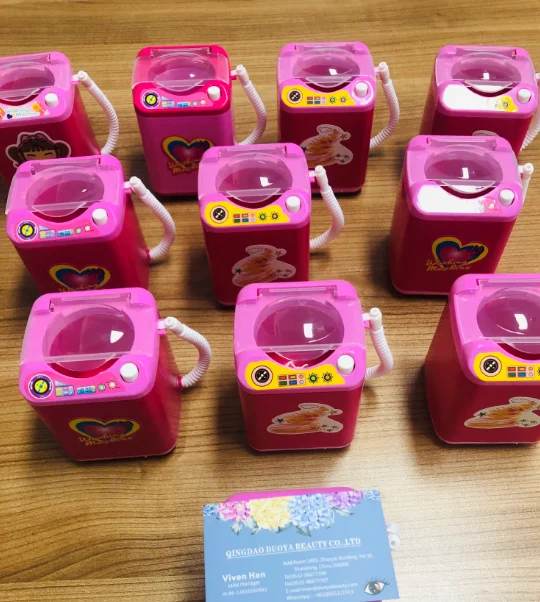 Eyelash Washer Lash Washing Machine Mini Strip Eyelash Makeup Brush