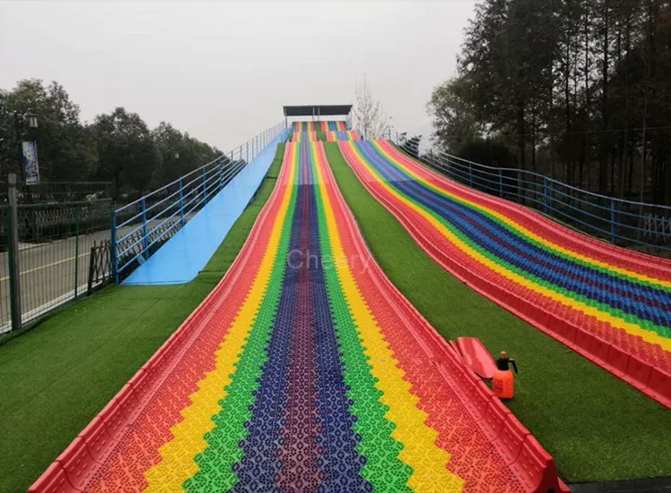 network most popular plastic rainbow dry snow slid