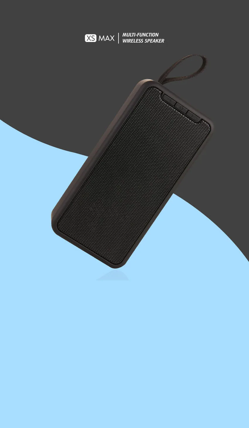 OEM XS Max Wireless Bluetooth Speaker With BT5.0 Handsfree TF FM U Disk Bluetooth Speaker Portable - ANKUX.COM