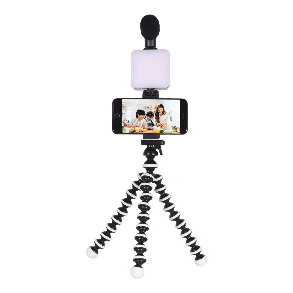 Slamoe 2022 New Ay49z Kit Portable Flexible Professional Selfie Stick