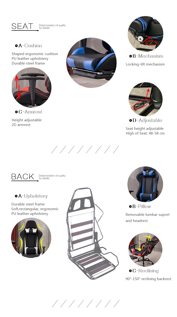 gaming chair zero gravity