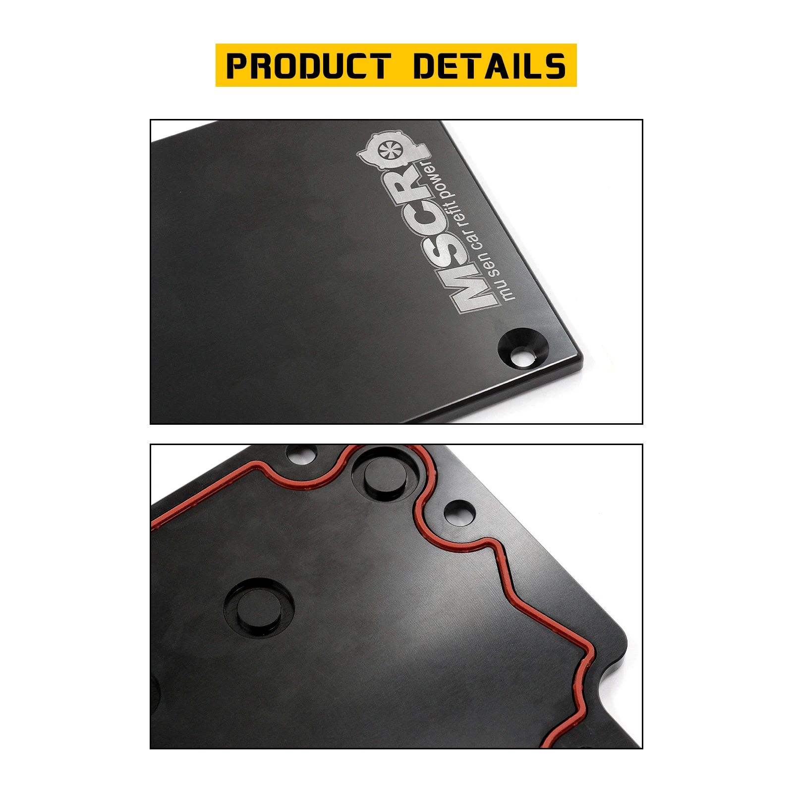 Fit For Ls Engine Gen Iv L99 Ls3 Valley Cover Plate Billet Aluminum Dod