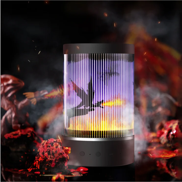 Remote Control Indoor Decoration Bedroom Bedside Portable Animal Shaped Led Projector Table Night Light 1.5W 36V