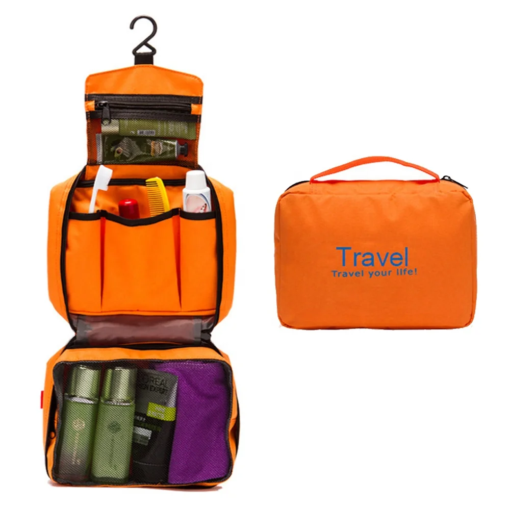 Large Capacity Foldable &portable Waterproof Hanging Travel Organizer