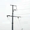 Can order all kinds of models/high voltage steel pipe pole transmission tower
